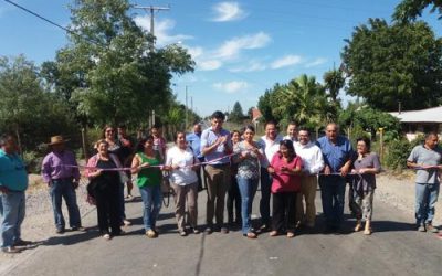 AUTORIDADES Y VECINOS INAUGURARON CAMINO MAITENCILLO ADENTRO DE YERBAS BUENAS