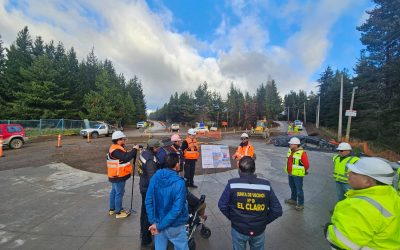 Un 70% de avance presentan las obras de pavimentación del camino a lago Atravesado en la Región de Aysén