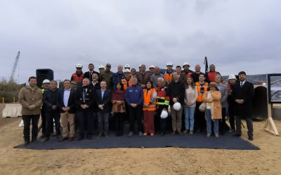 Obras de ampliación del puente Lo Gallardo alcanzaron el 50% de avance. Unirá las comunas de San Antonio y Santo Domingo en la Región de Valparaíso.
