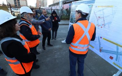 Obras de viaducto Chacabuco de Concepción presentan un 63% de avance