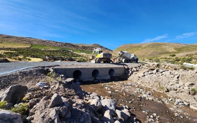 Trabajos de Vialidad de Arica y Parinacota permitirán llegar hasta el Salar de Surire por ruta pavimentada