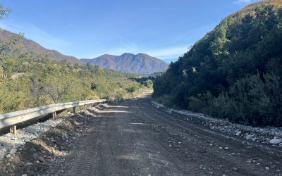 MOP repara camino al embalse Ancoa y avanza en obras en ruta a Pejerrey