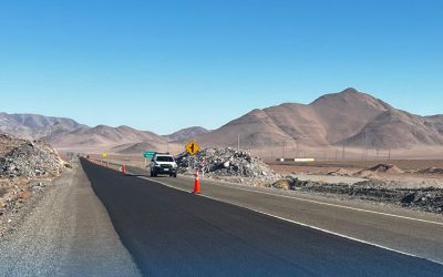 Avanzan los trabajos de conservación en la Ruta C-17 entre Copiapó y Diego de Almagro