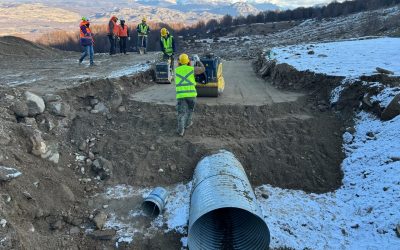 Un 65% de avance presenta la construcción de primer tramo del nuevo camino La Tapera – Lago Verde en la Región de Aysén