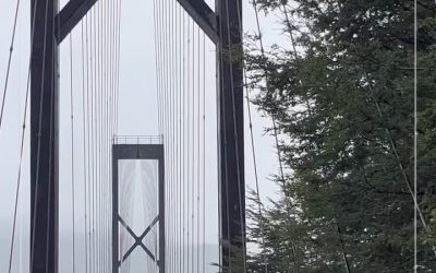 MOP Aysén refuerza medidas de seguridad por situación del puente Yelcho