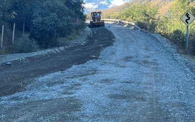 MOP repara camino al embalse Ancoa y avanza en obras en ruta a Pejerrey
