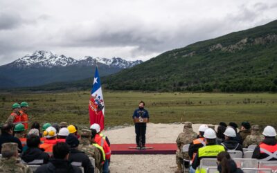 Presidente Boric encabezó ceremonia de término de obras de la etapa 10 de la ruta Vicuña – Yendegaia en la Región de Magallanes