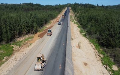 Pavimentación de conexión Hualañé, Licantén y Vichuquén alcanzó el 25% de avance en la Región del Maule