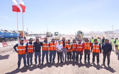 Comienzan obras de mejoramiento de la Ruta 25 y Ruta 21-CH en Calama por 20 mil millones de pesos