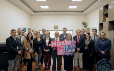 Dirección de Vialidad firmó convenio con CENIA y Futuro del Trabajo SOFOFA Capital Humano para capacitar a funcionarios y funcionarias en IA