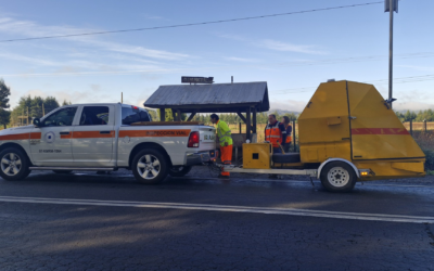 Laboratorio Nacional y Vialidad de La Araucanía impulsan innovador proyecto para conservar la ruta S-61