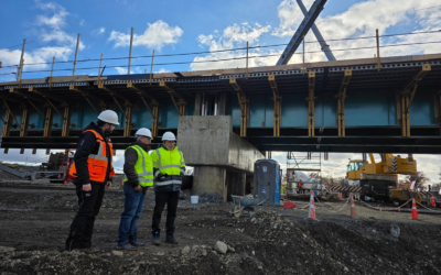 Director nacional visitó puente Rubens en Puerto Natales y constató avance de obras